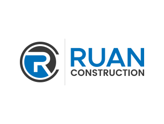 Ruan Construction logo design by lexipej