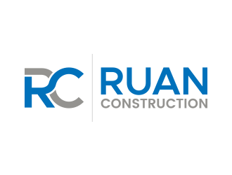 Ruan Construction logo design by lexipej