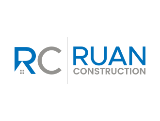 Ruan Construction logo design by lexipej