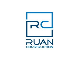 Ruan Construction logo design by N3V4