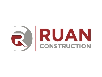 Ruan Construction logo design by twomindz