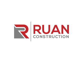 Ruan Construction logo design by tukangngaret