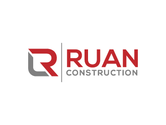 Ruan Construction logo design by tukangngaret