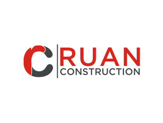 Ruan Construction logo design by Diancox