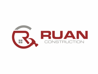 Ruan Construction logo design by ingepro