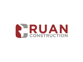 Ruan Construction logo design by Diancox