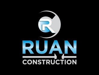 Ruan Construction logo design by twomindz