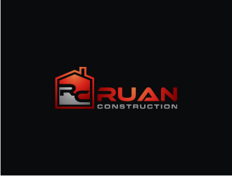 Ruan Construction logo design by bricton