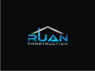 Ruan Construction logo design by bricton