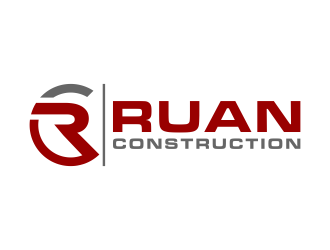 Ruan Construction logo design by p0peye