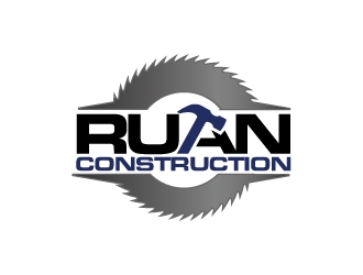Ruan Construction logo design by moomoo