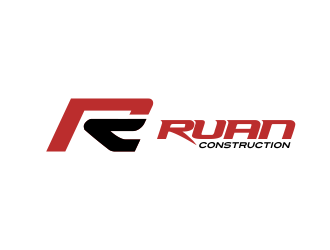 Ruan Construction logo design by AisRafa
