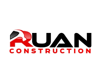 Ruan Construction logo design by AamirKhan