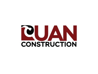 Ruan Construction logo design by moomoo