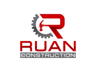 Ruan Construction logo design by mewlana