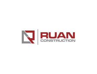 Ruan Construction logo design by RIANW