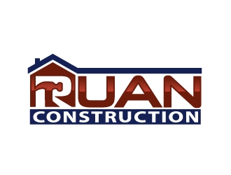 Ruan Construction logo design by Foxcody