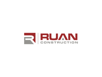 Ruan Construction logo design by haidar