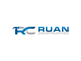 Ruan Construction logo design by qonaah