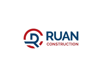 Ruan Construction logo design by zakdesign700
