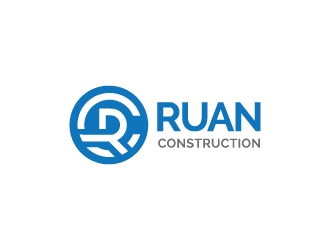 Ruan Construction logo design by zakdesign700