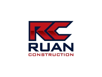 Ruan Construction logo design by zakdesign700