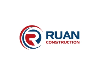 Ruan Construction logo design by zakdesign700