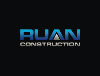 Ruan Construction logo design by ohtani15