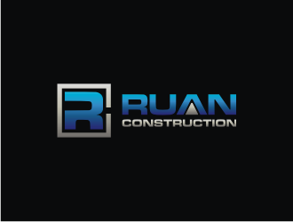 Ruan Construction logo design by ohtani15