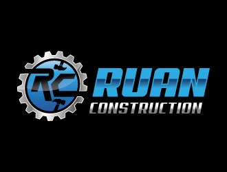 Ruan Construction logo design by Suvendu