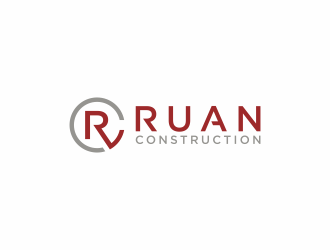 Ruan Construction logo design by checx