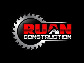 Ruan Construction logo design by daywalker