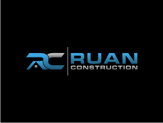 Ruan Construction logo design by johana