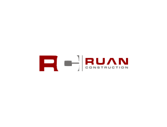 Ruan Construction logo design by asyqh