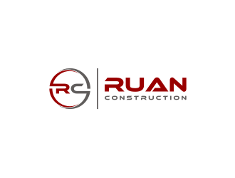 Ruan Construction logo design by asyqh
