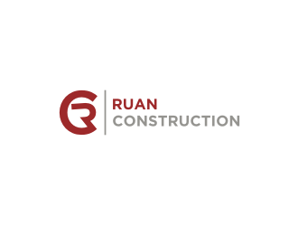 Ruan Construction logo design by sodimejo