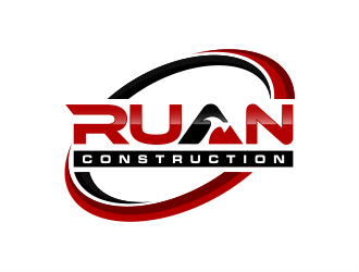 Ruan Construction logo design by evdesign