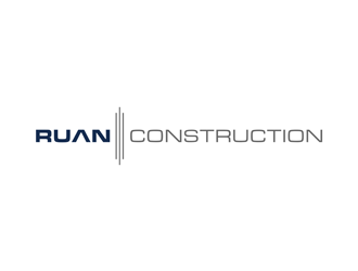 Ruan Construction logo design by ndaru