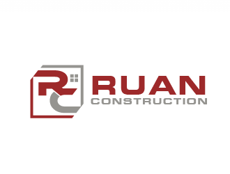 Ruan Construction logo design by THOR_