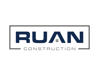 Ruan Construction logo design by ndaru