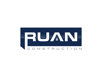 Ruan Construction logo design by ndaru