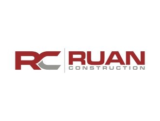 Ruan Construction logo design by agil