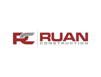 Ruan Construction logo design by agil