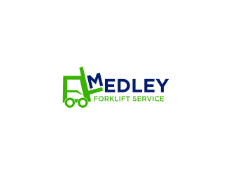 Medley Forklift Service logo design by Adundas
