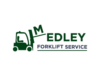 Medley Forklift Service logo design by twomindz