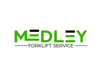 Medley Forklift Service logo design by qqdesigns