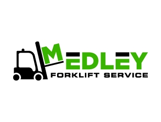 Medley Forklift Service logo design by pambudi
