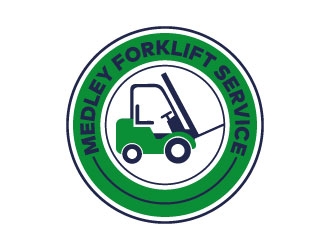 Medley Forklift Service logo design by Suvendu