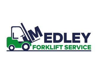 Medley Forklift Service logo design by Suvendu