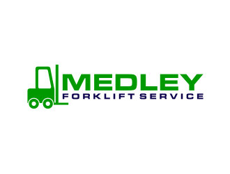 Medley Forklift Service logo design by nurul_rizkon